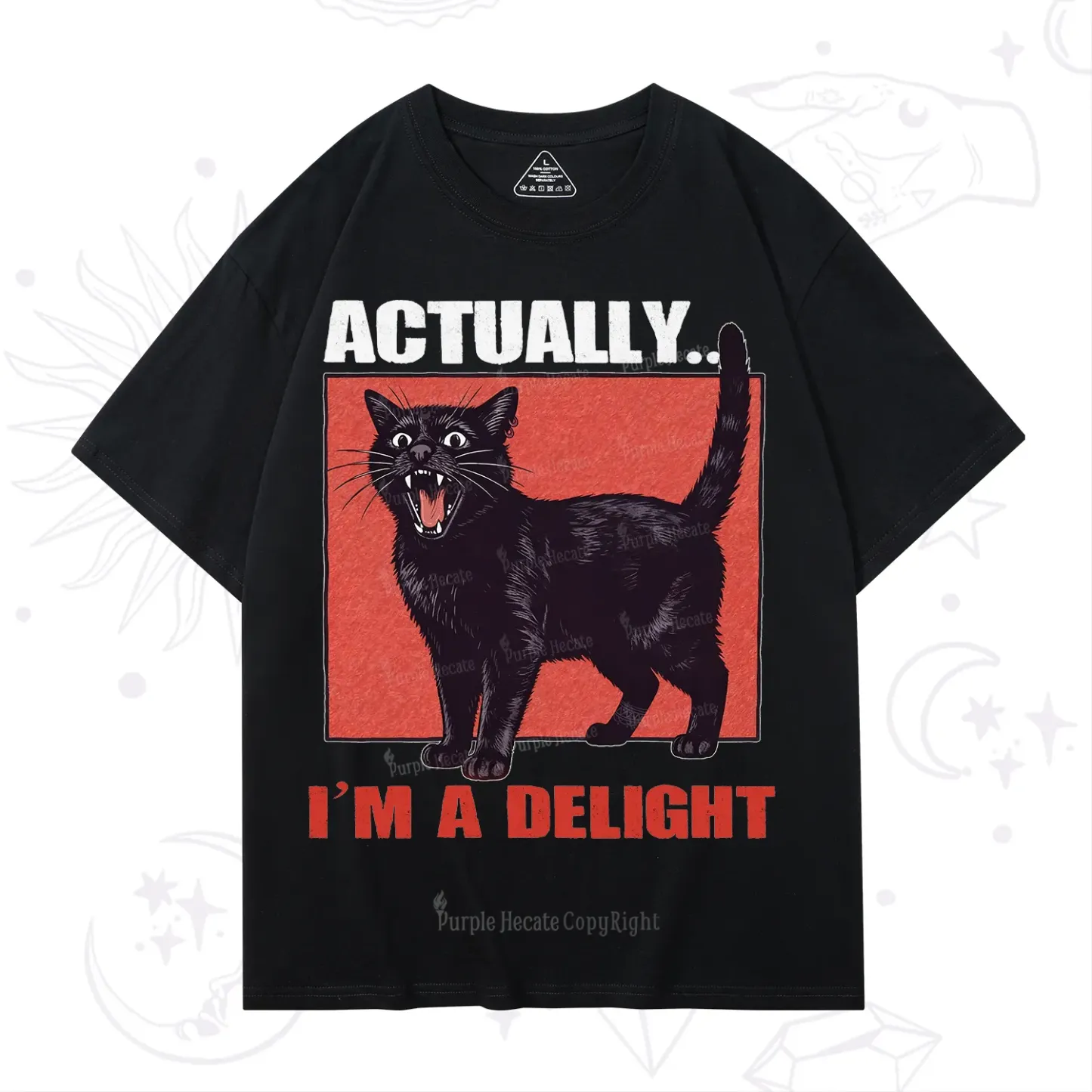 Purplehecate Actually Im a Delight T-Shirt