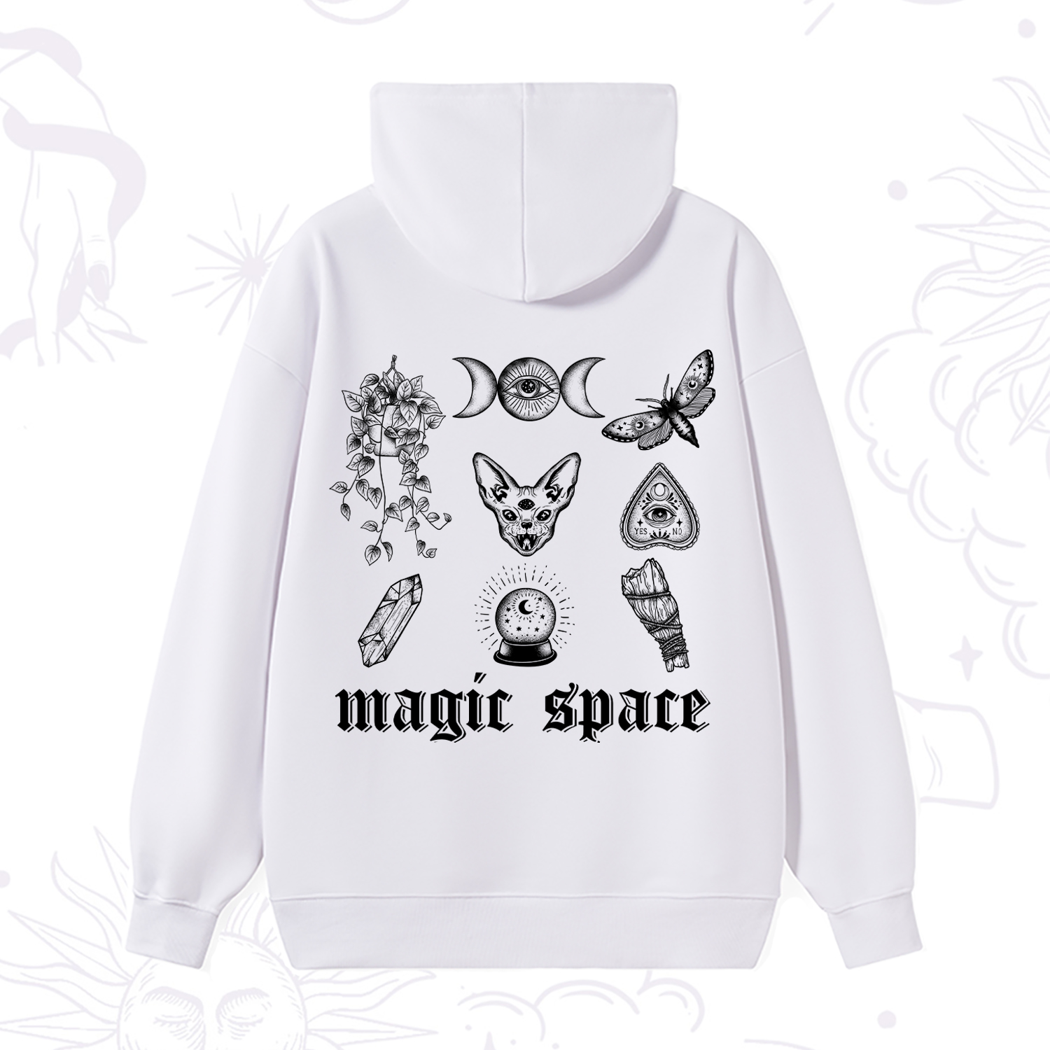 Purplehecate Magic Space Hoodie