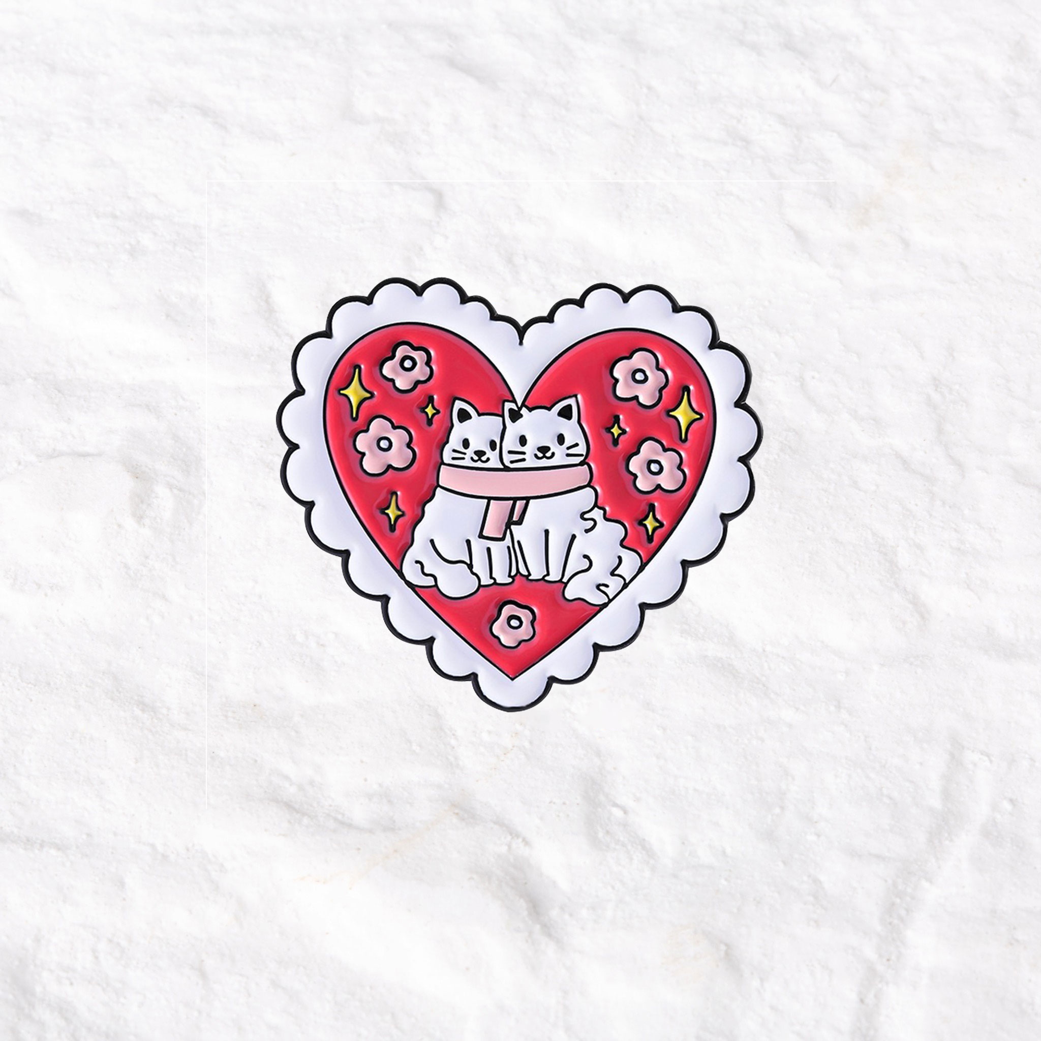 Purplehecate Purrfect Together Pin