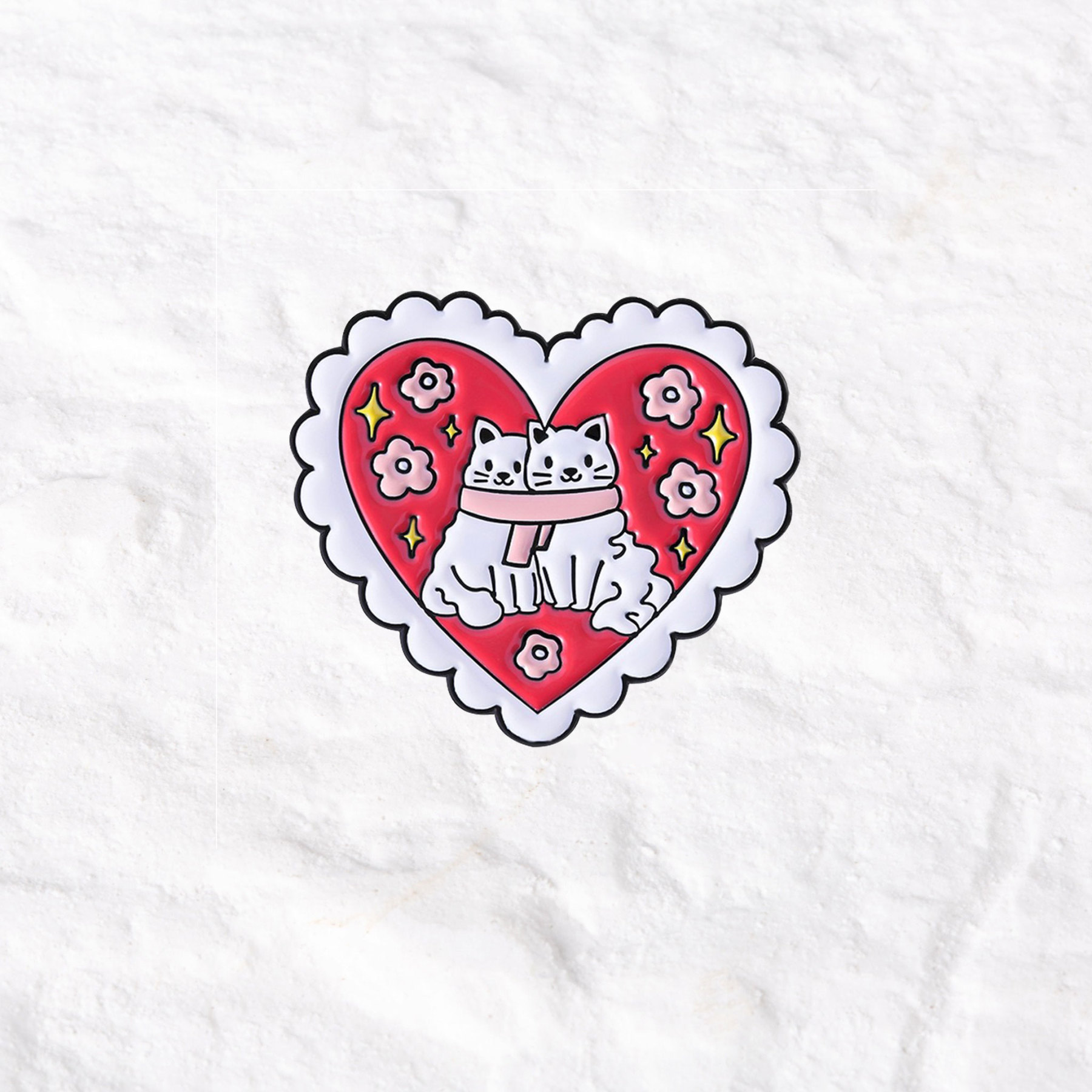 Purplehecate Purrfect Together Pin