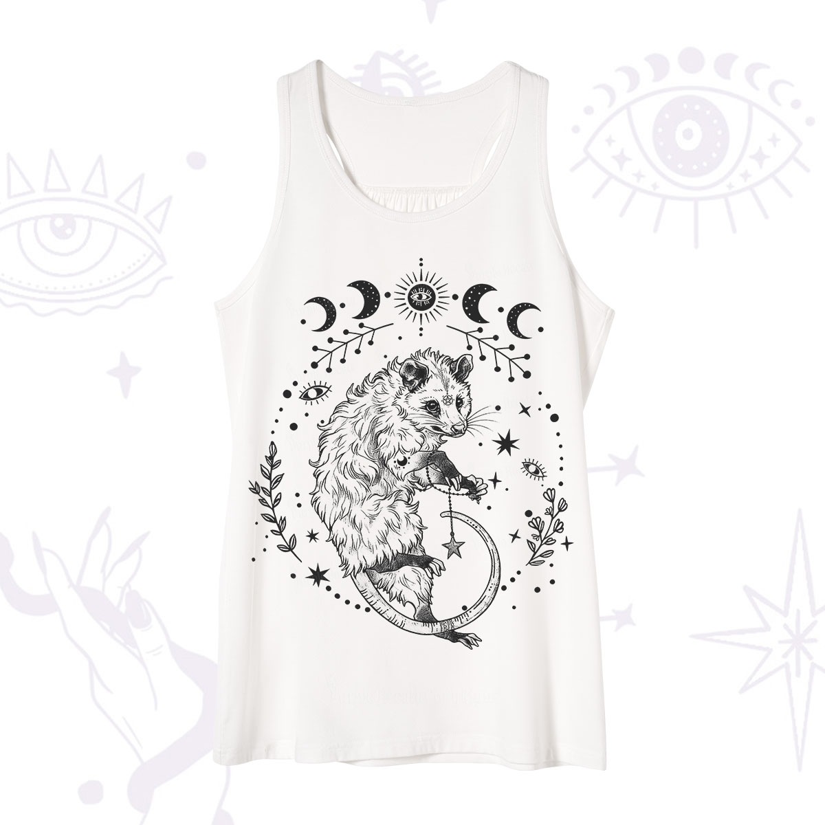 Purplehecate Lunar Magic Opossum Tank