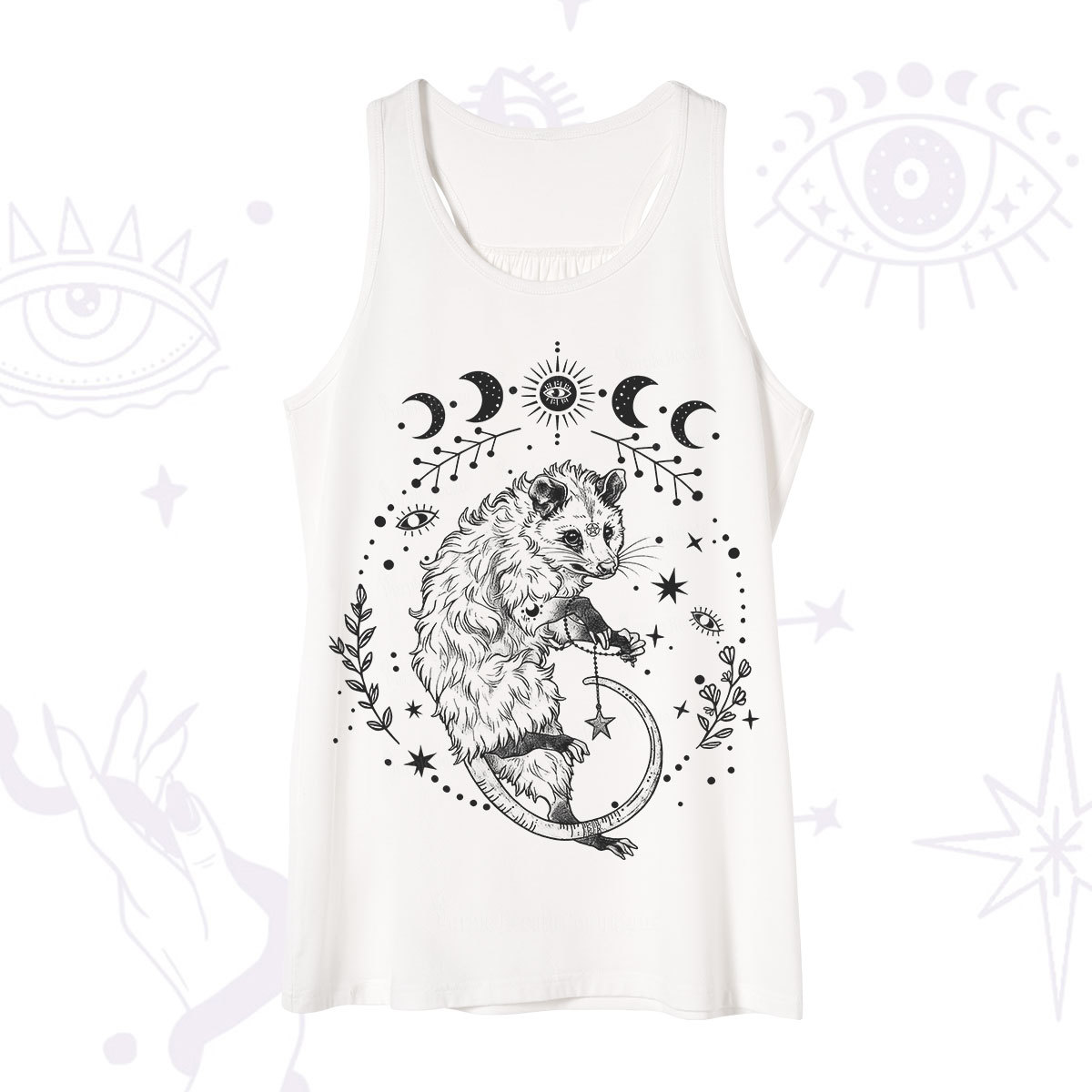 Purplehecate Lunar Magic Opossum Tank