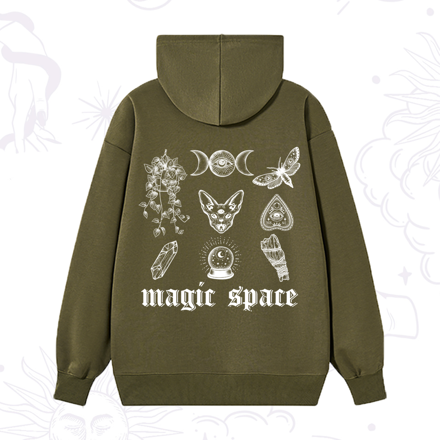 Purplehecate Magic Space Hoodie