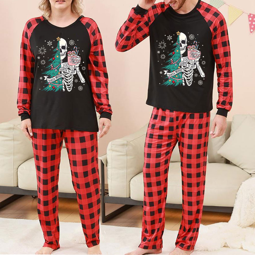 Purplehecate Sorta Merry Sorta Scary Christmas Pajamas