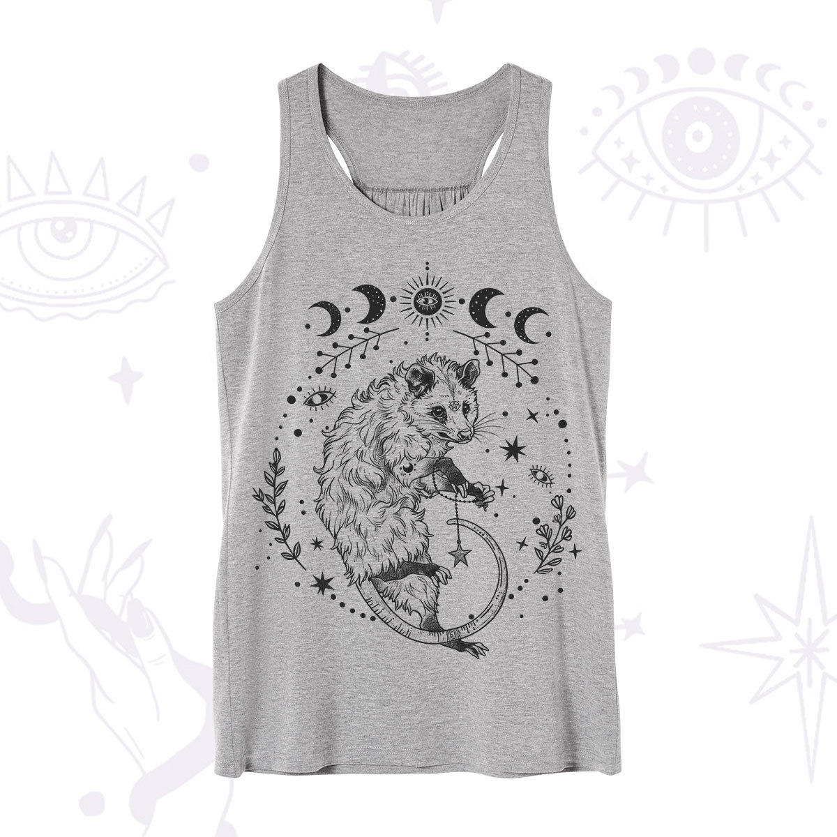 Purplehecate Lunar Magic Opossum Tank