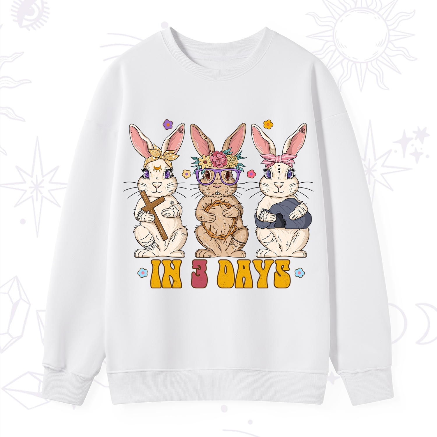 Purplehecate In 3 Days Easter Sweatshirt