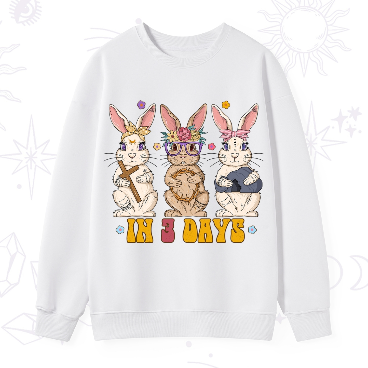Purplehecate In 3 Days Easter Sweatshirt