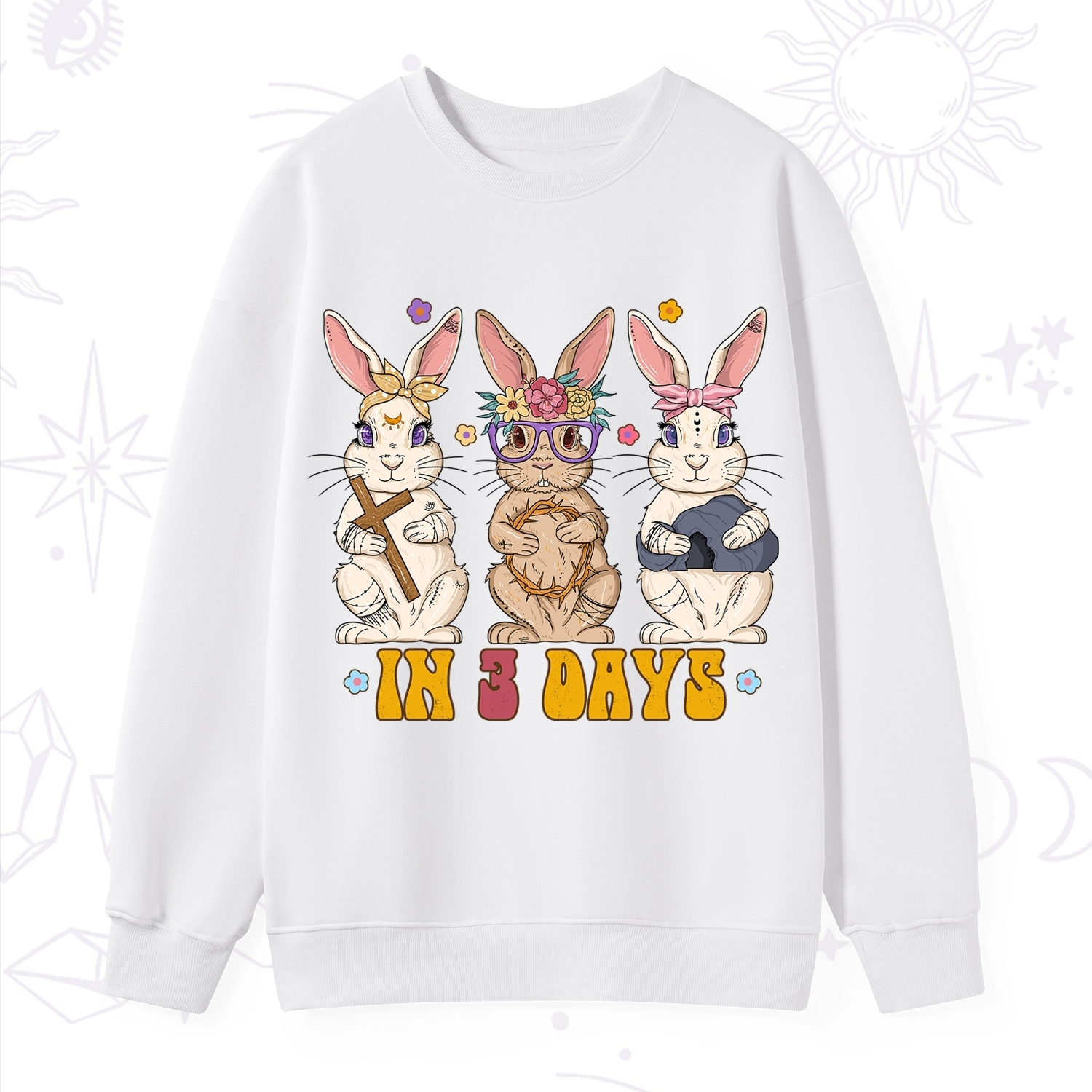 Purplehecate In 3 Days Easter Sweatshirt
