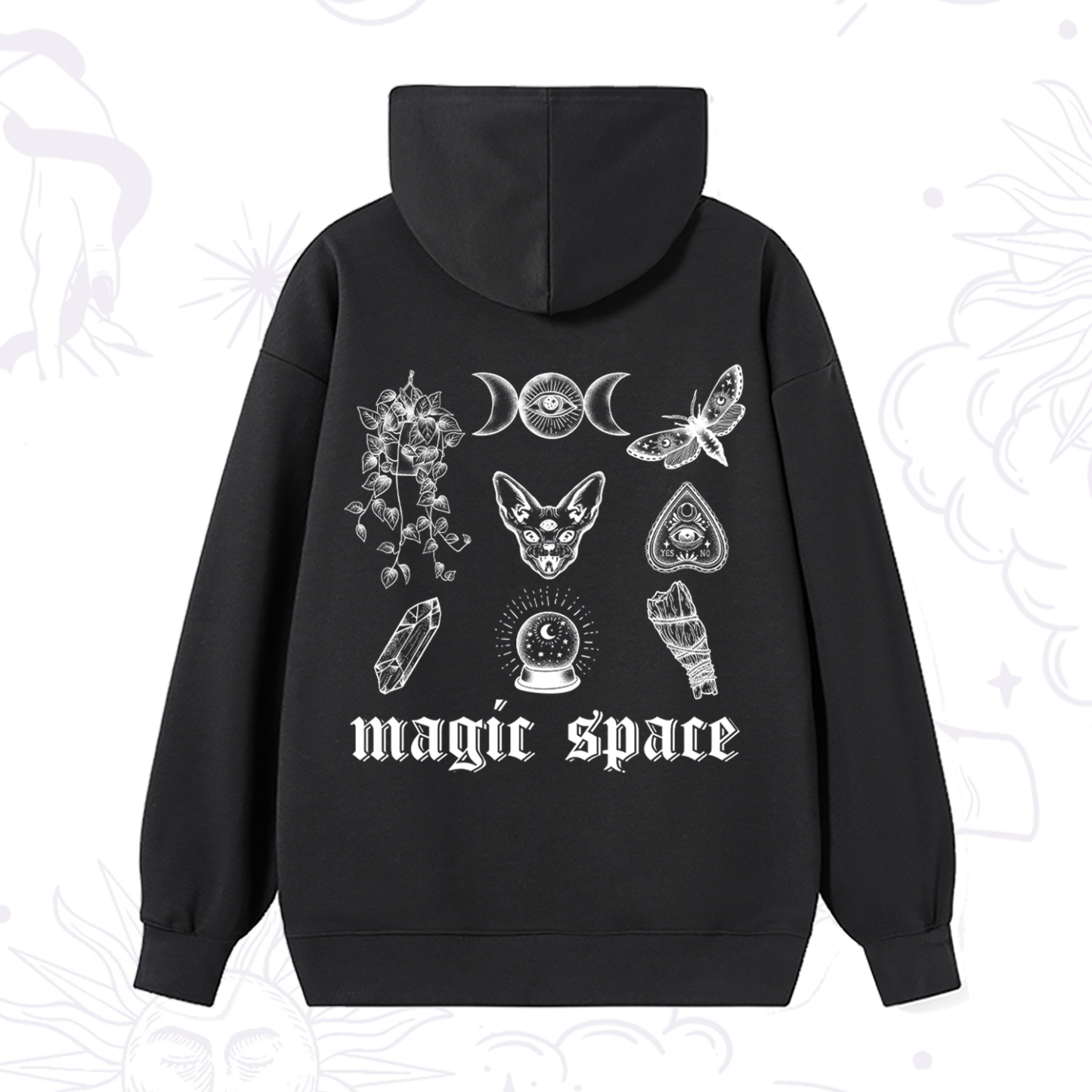 Magic Purplehecate Magic Space Hoodie