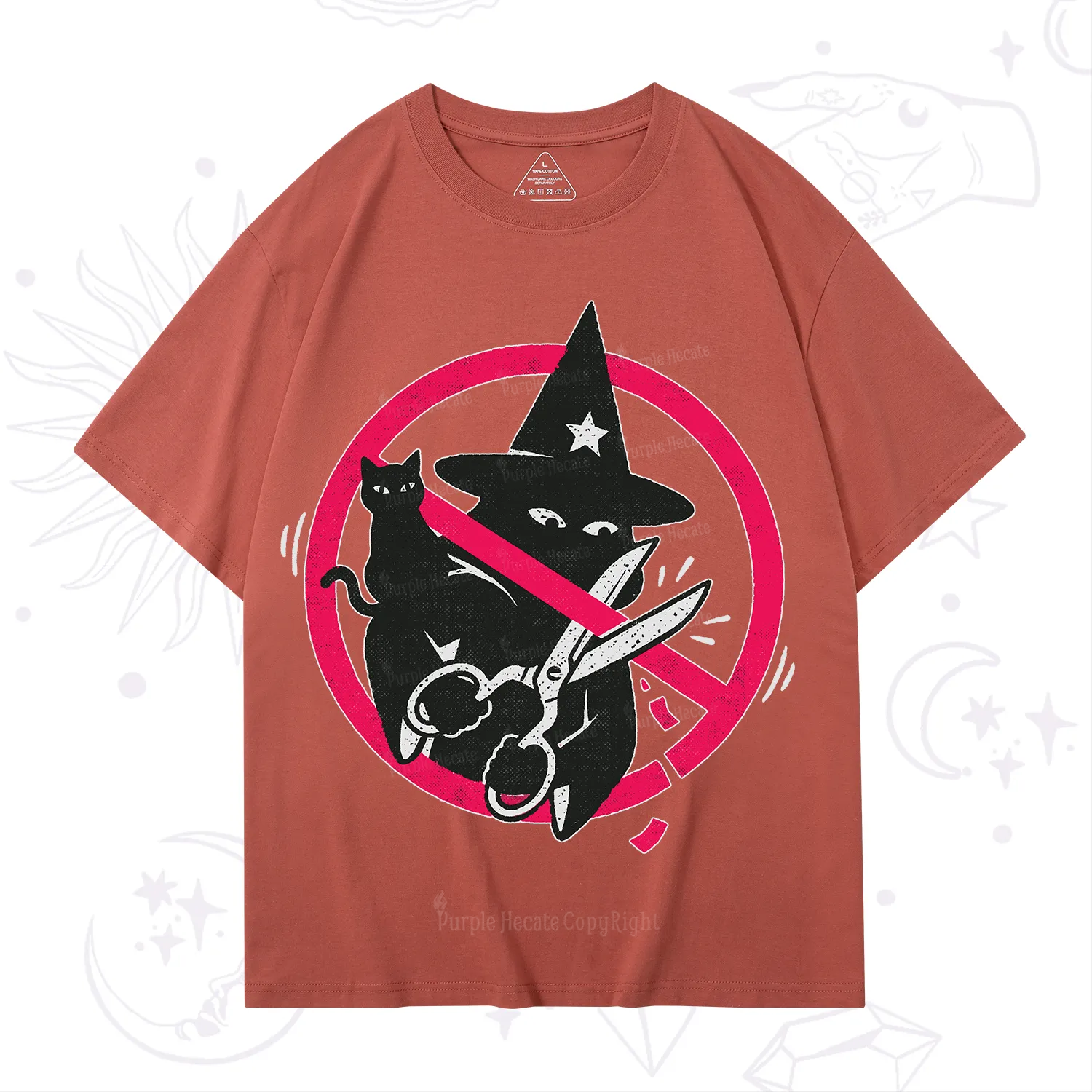 Purplehecate Break the Spell Witch T-Shirt