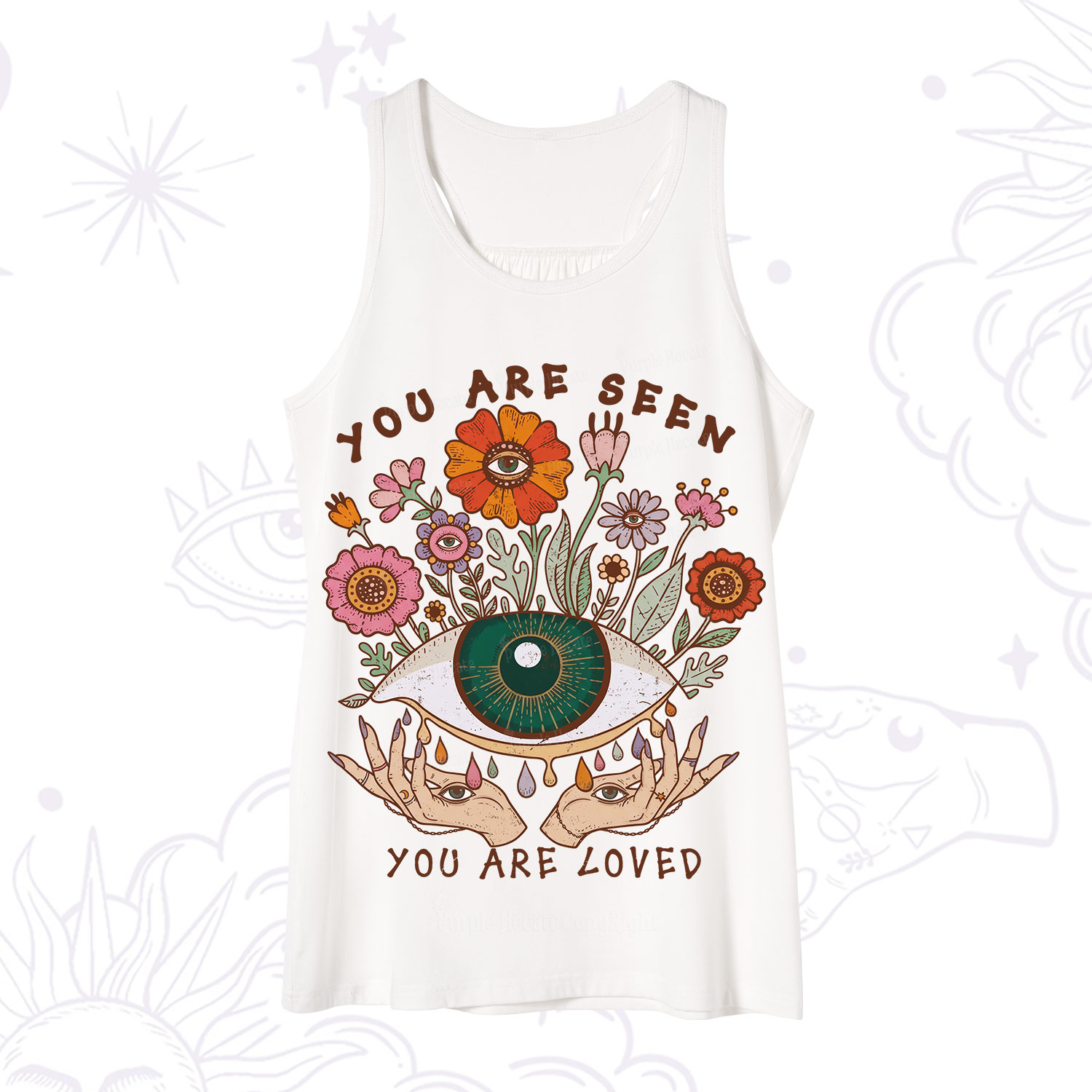 Purplehecate You Are Seen You Are Loved Tank