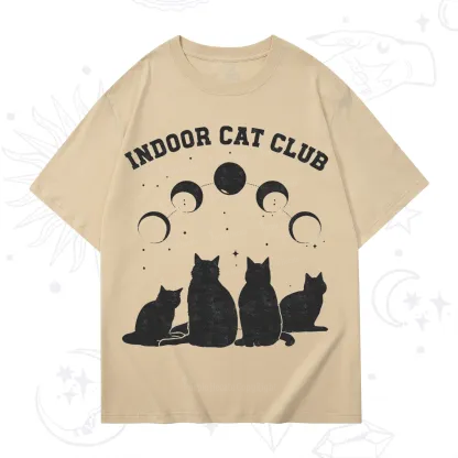 Purplehecate Indoor Cat Club T-Shirt