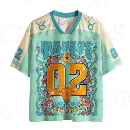 Purplehecate Taurus Spirit Zodiac Mesh Jersey
