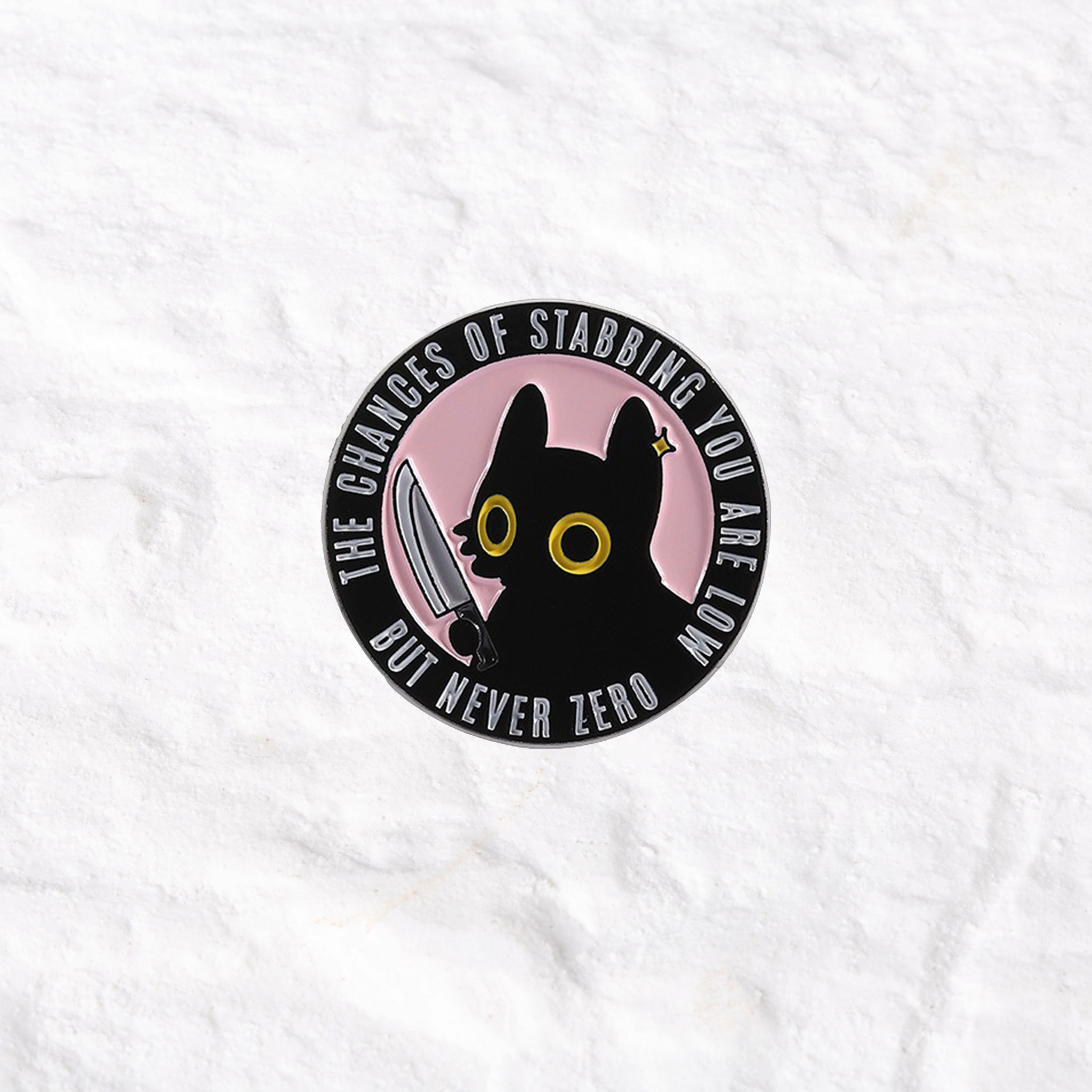 Purplehecate But Never Zero Pin