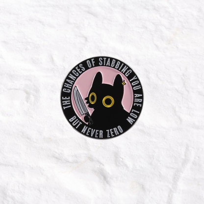 Purplehecate But Never Zero Pin