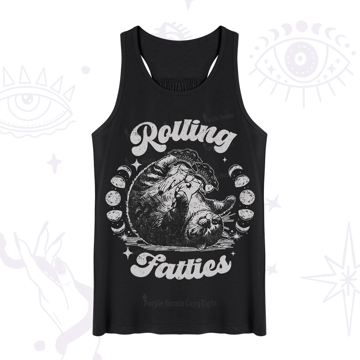 Purplehecate Funny Rolling Fatties Tank