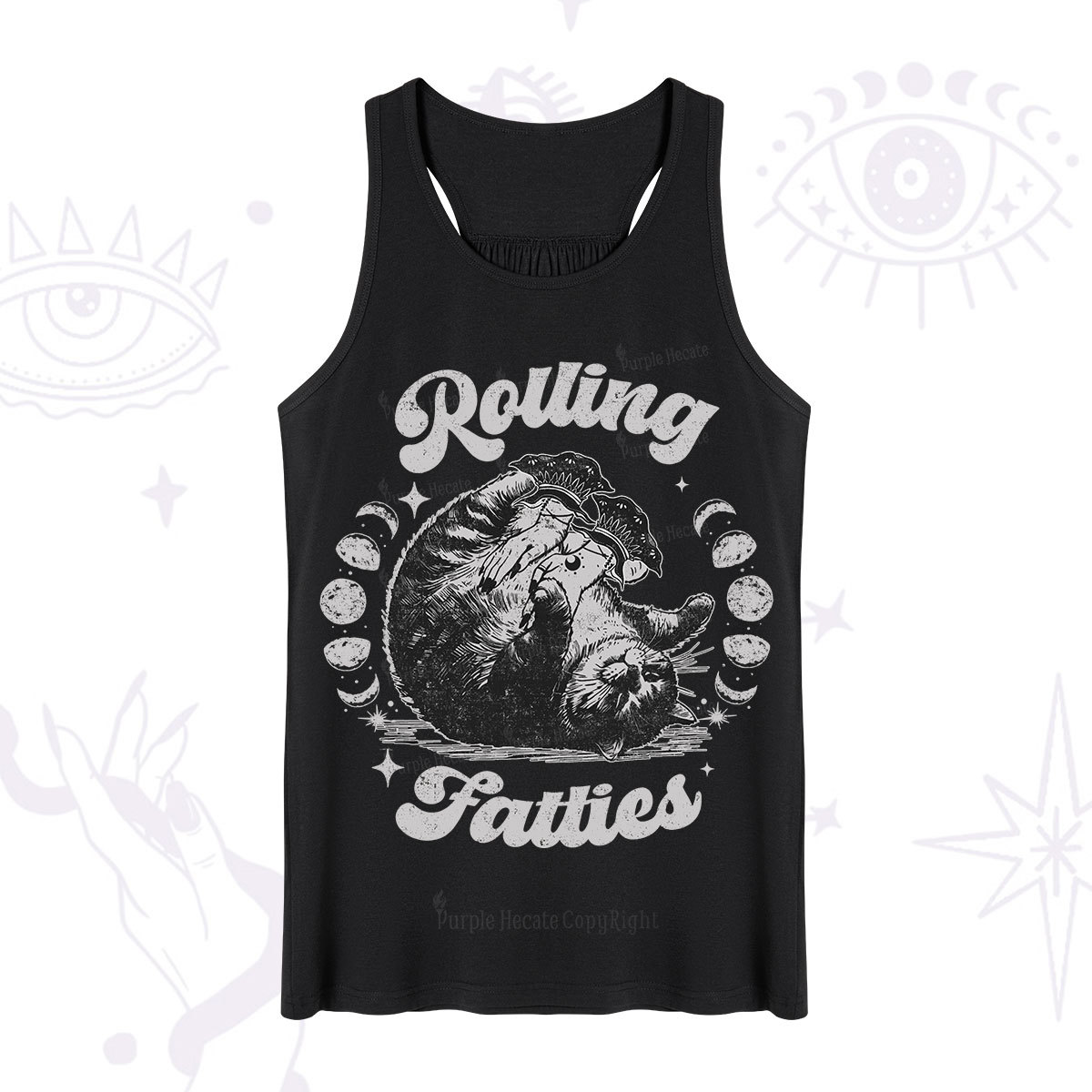Purplehecate Funny Rolling Fatties Tank