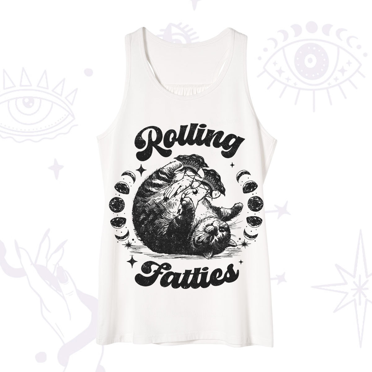 Purplehecate Funny Rolling Fatties Tank