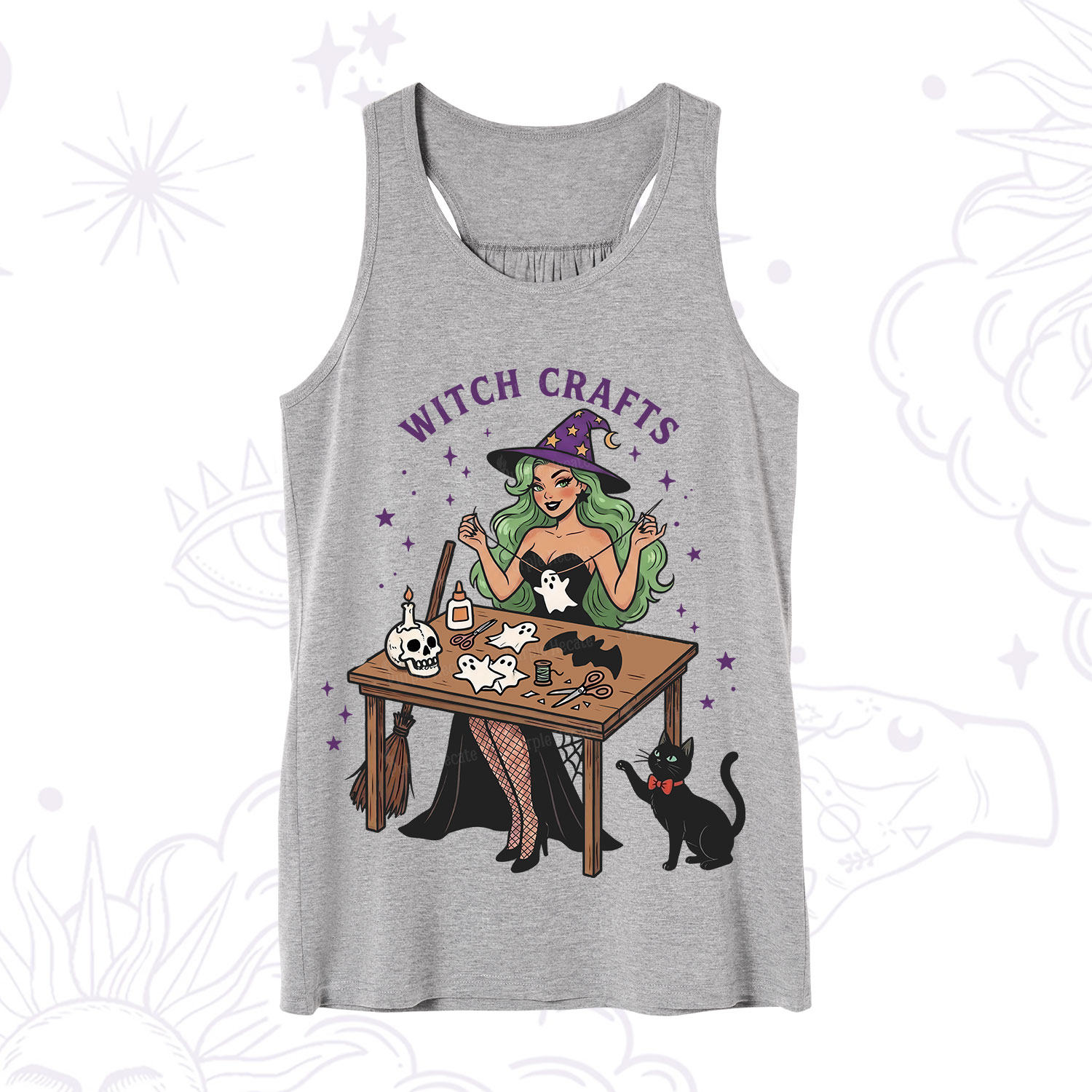 Purplehecate Quirky Witch Crafts Tank