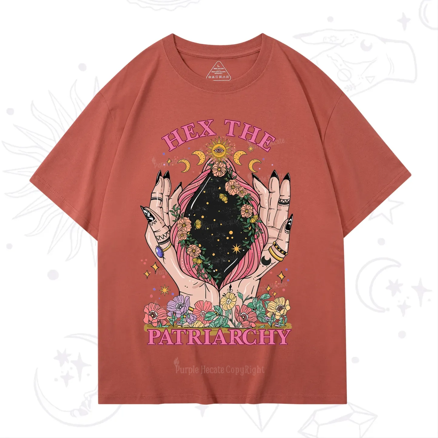 Purplehecate Hex The Patriarchy T-Shirt