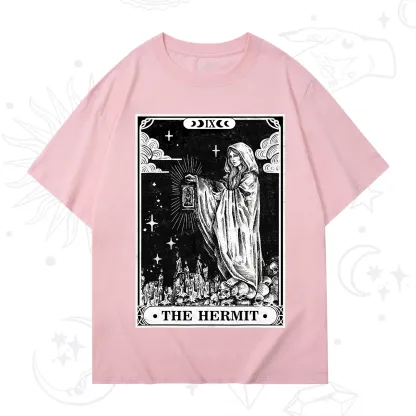 Purplehecate The Hermit Goddess Tarot Card T-Shirt