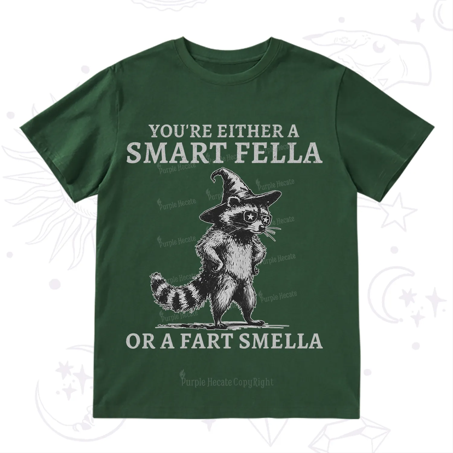 Purplehecate You're Either A Smart Fella or a Smart Fella  T-Shirt