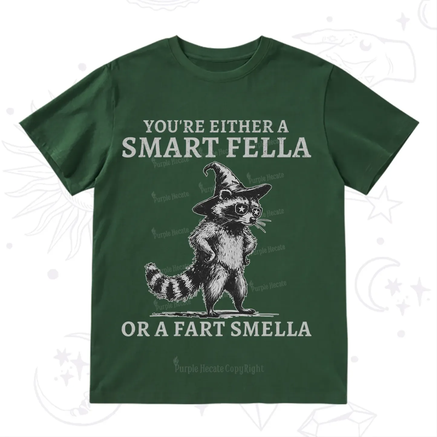 Purplehecate You're Either A Smart Fella or a Smart Fella  T-Shirt