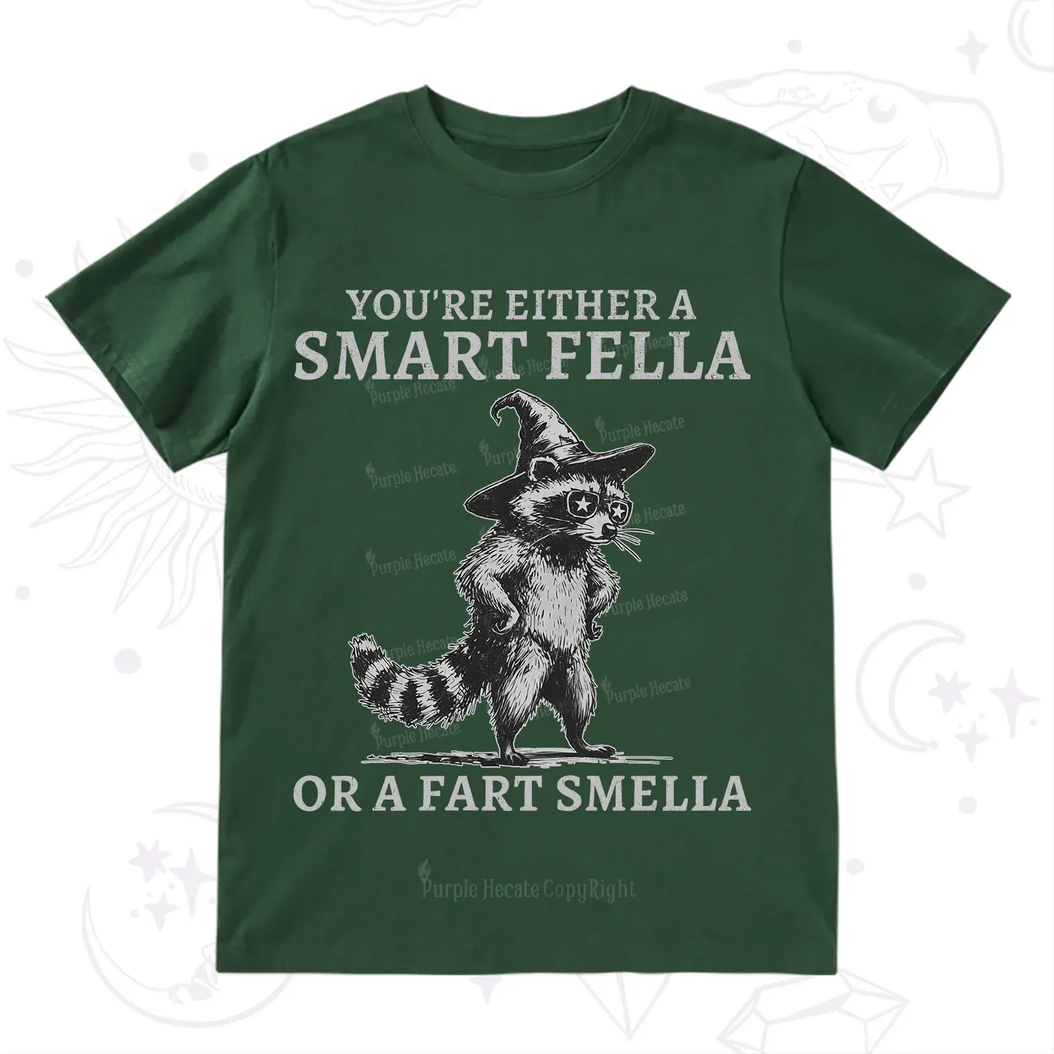 Purplehecate You're Either A Smart Fella or a Smart Fella  T-Shirt