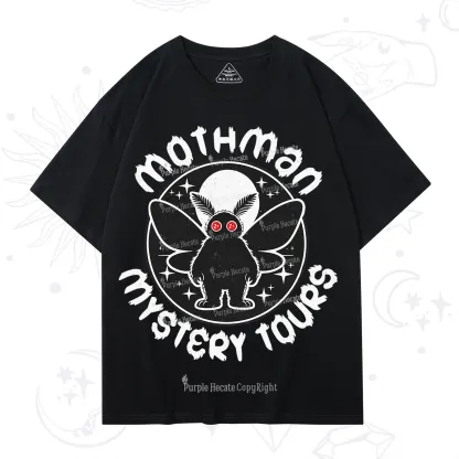 Purplehecate Mothman Mystery Tours T-Shirt