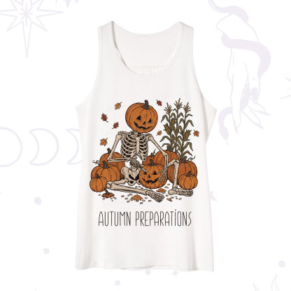 Purplehecate Autumn Preparations Pumpkin Skeleton Tank
