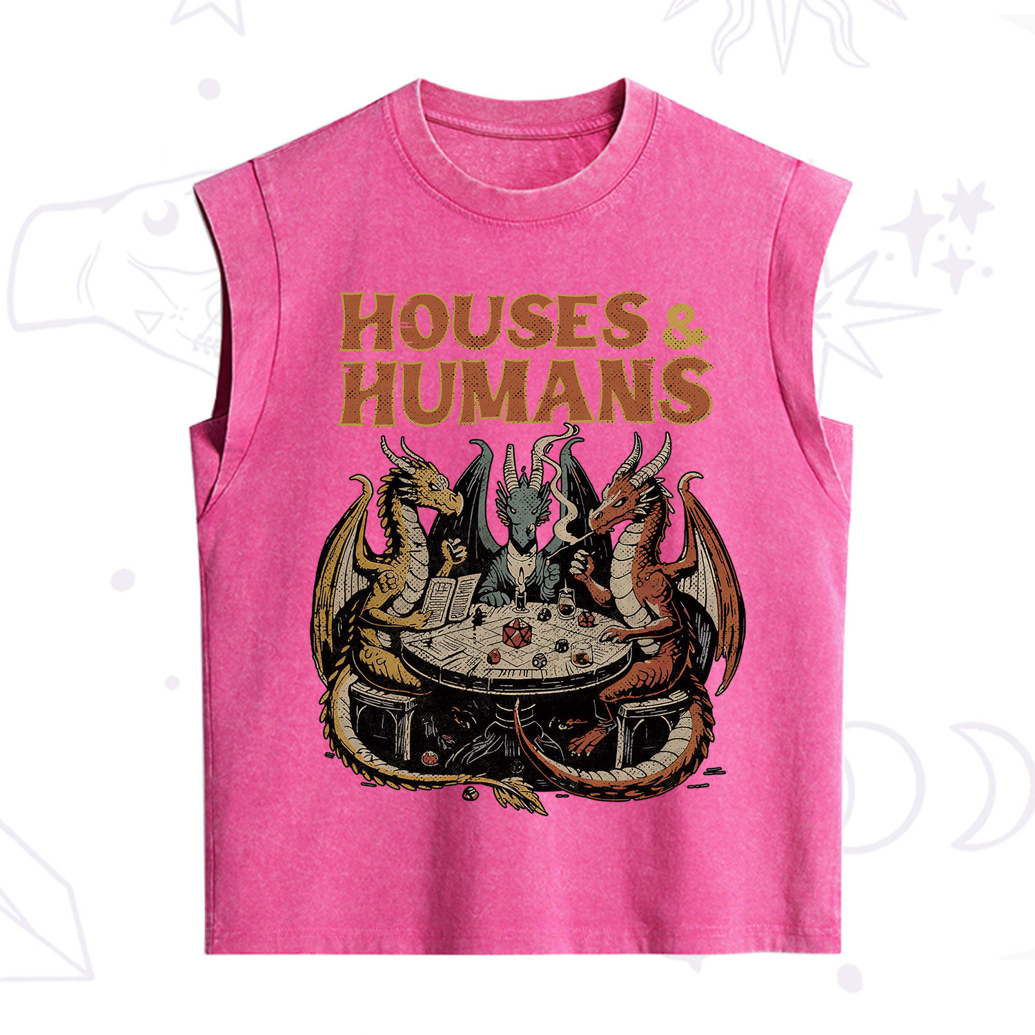Purplehecate Houses And Humans Vintage Washed Tank