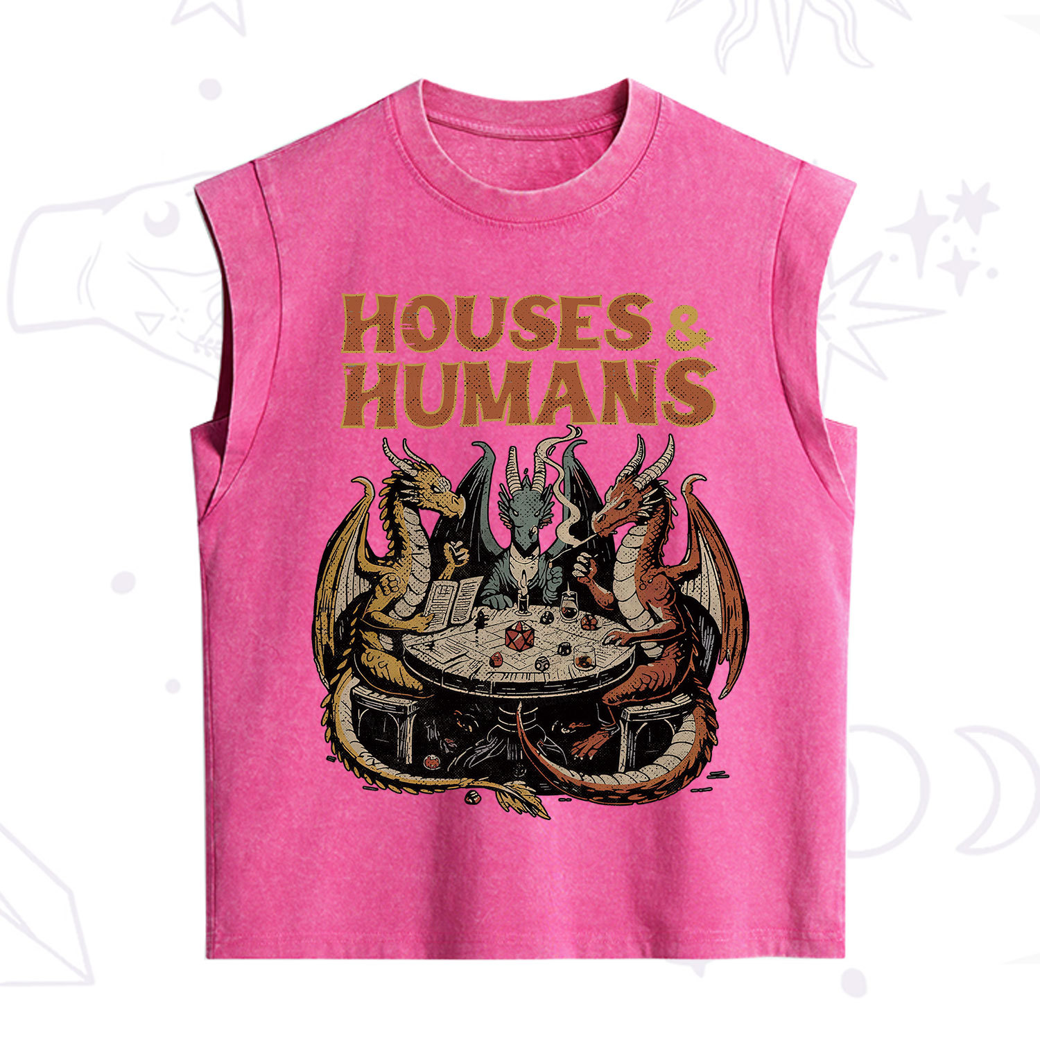 Purplehecate Houses And Humans Vintage Washed Tank