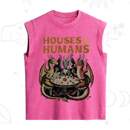 Purplehecate Houses And Humans Vintage Washed Tank