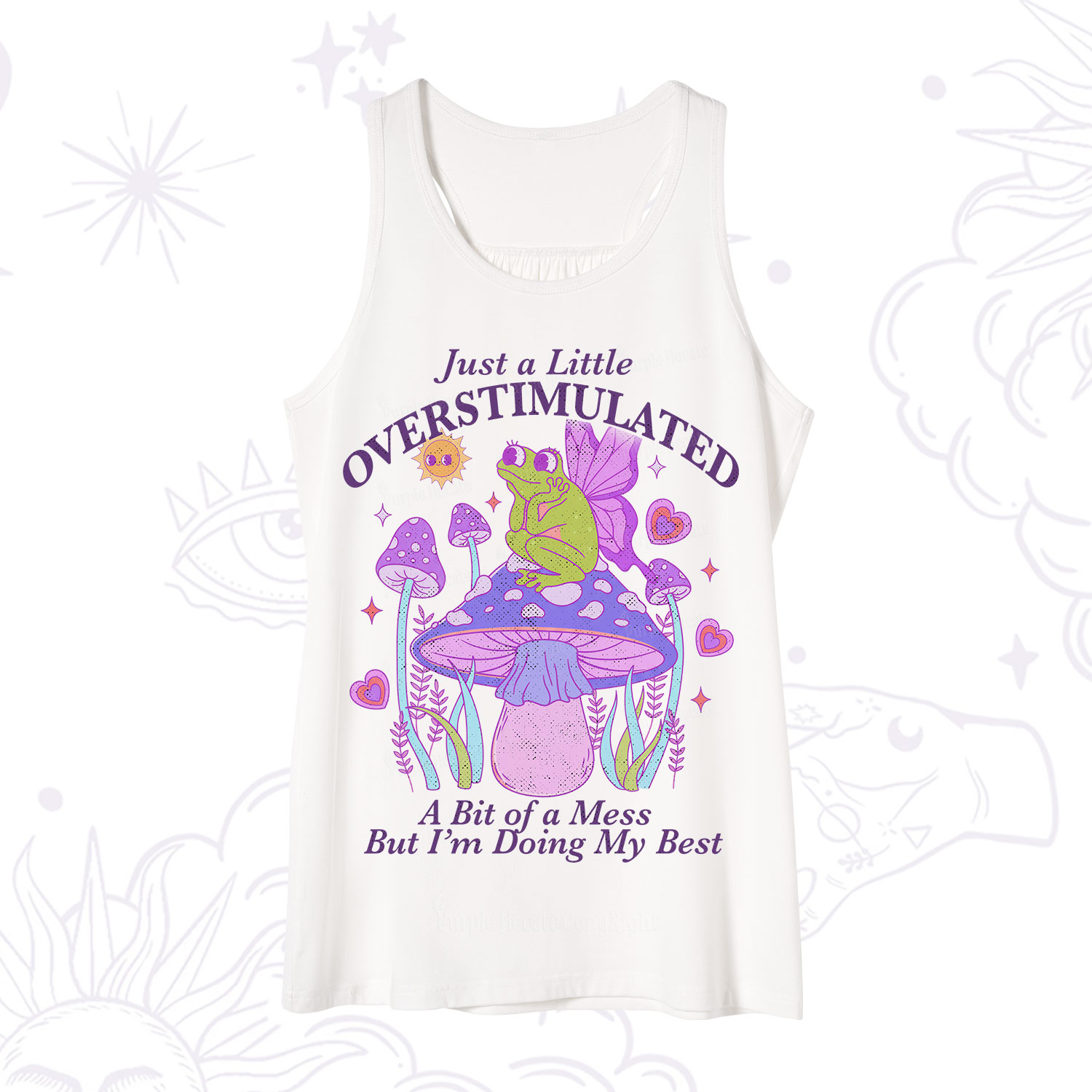 Purplehecate Just a Little Overstimulated Frog Tank
