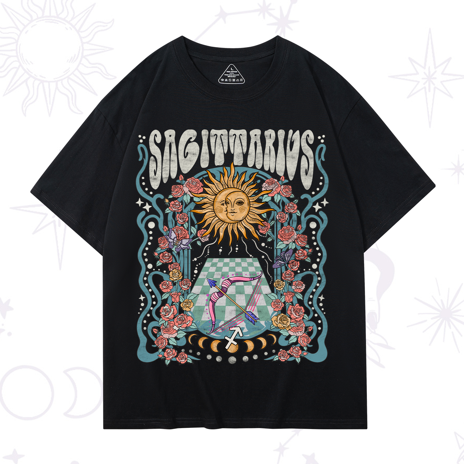 Purplehecate Sagittarius Spirit Zodiac T-Shirt