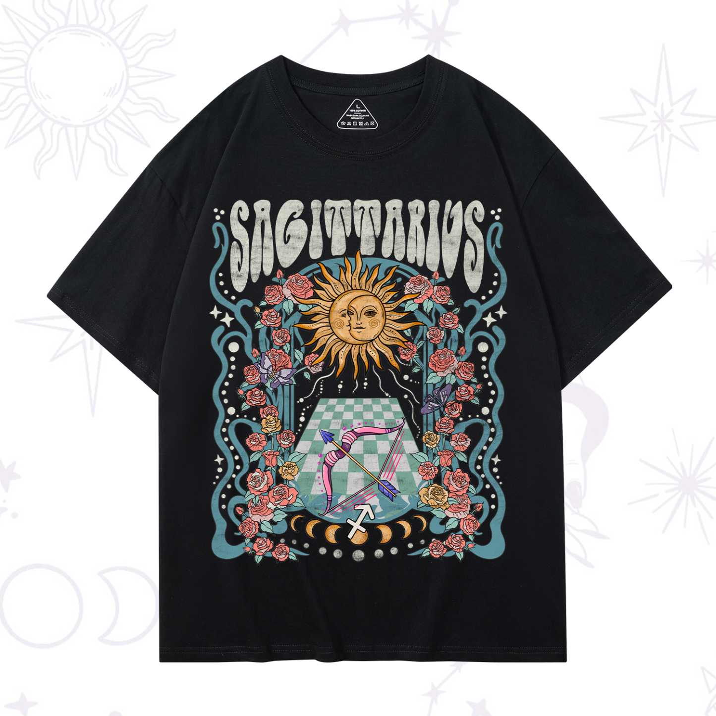 Magic Purplehecate Sagittarius Spirit Zodiac T-Shirt