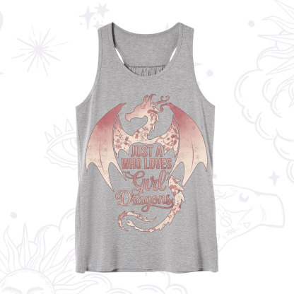 Purplehecate Just A Girl Who Loves Dragons Tank