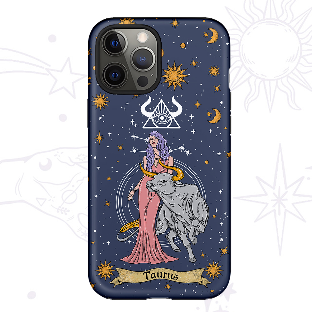 Purplehecate Taurus Zodiac Phone Case