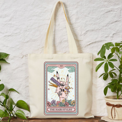 Purplehecate The Hair Stylist Tarot Tote Bag