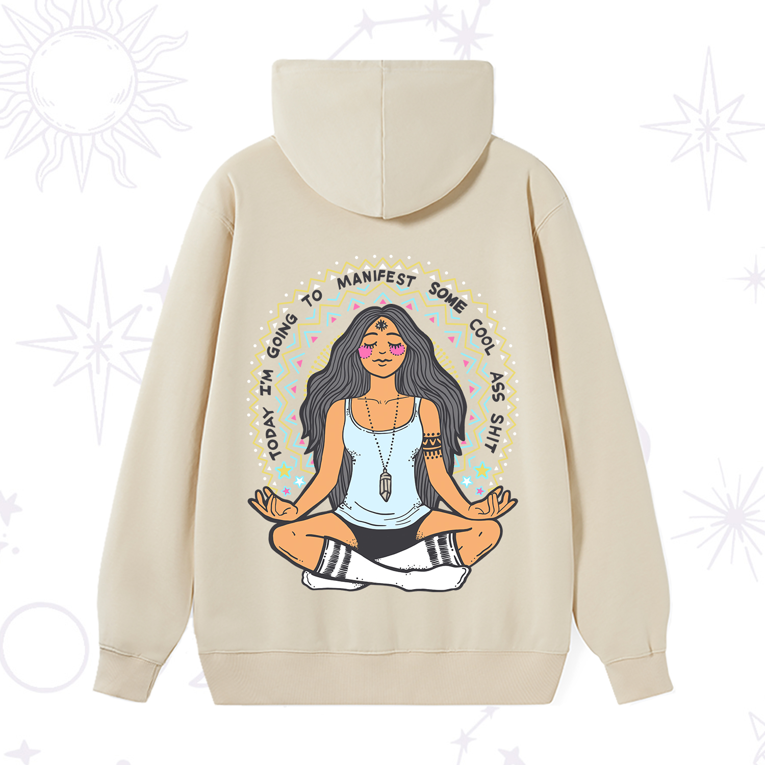 Purplehecate Today I'm Going To Manifest Hoodie