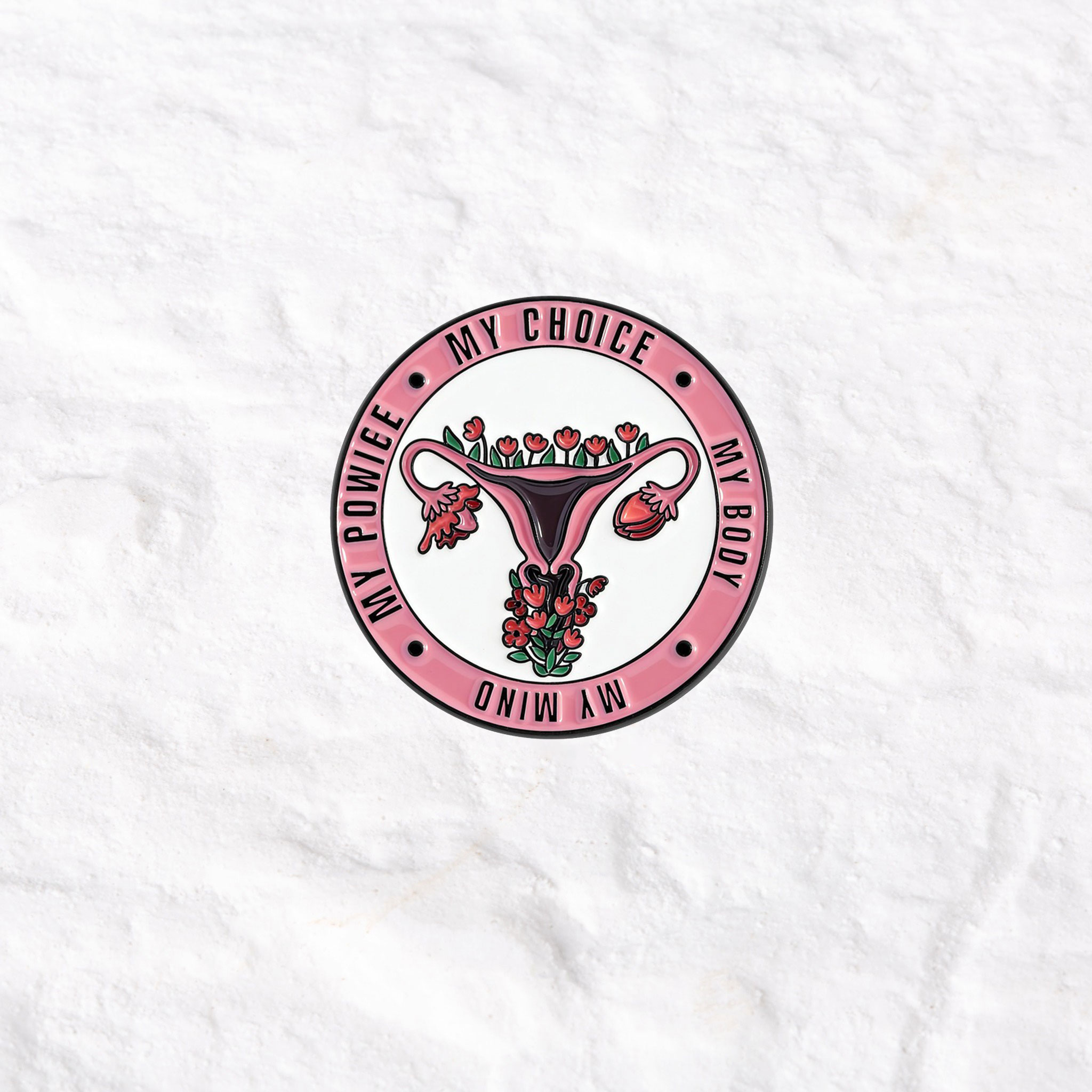 Purplehecate My body my choicel Pin