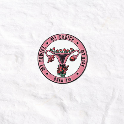 Purplehecate My body my choicel Pin