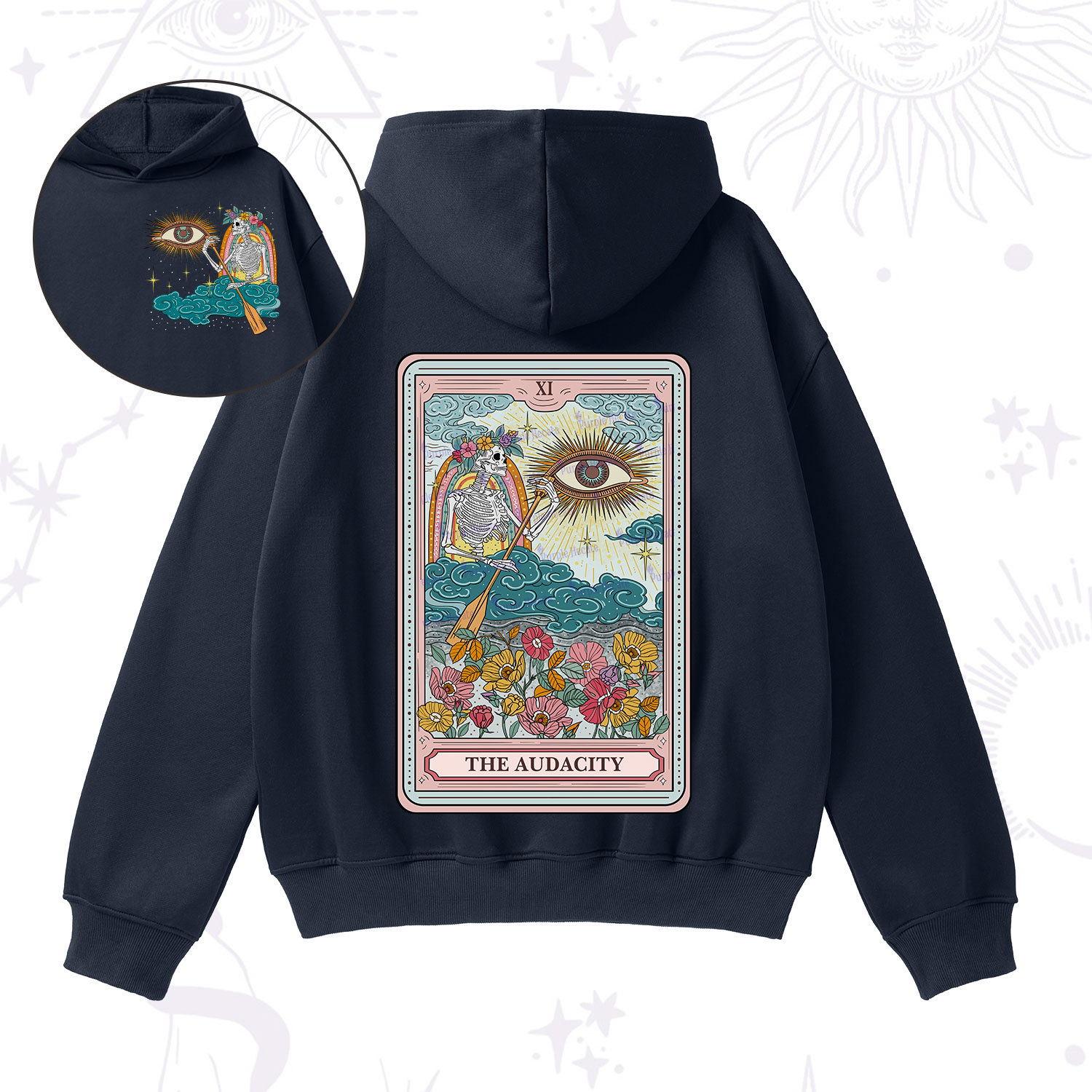 Purplehecate The Audacity Tarot Fleece Hoodie Suit