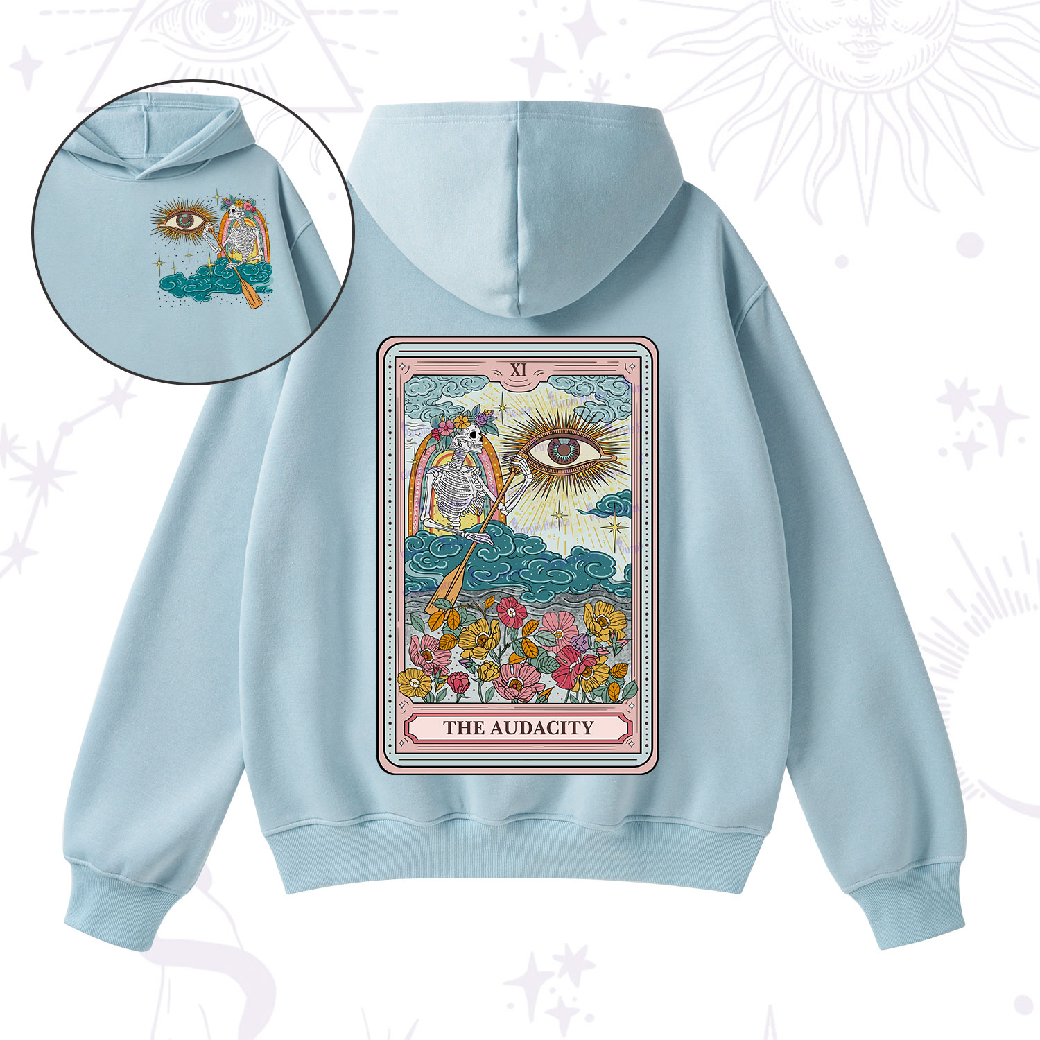 Purplehecate The Audacity Tarot Fleece Hoodie Suit