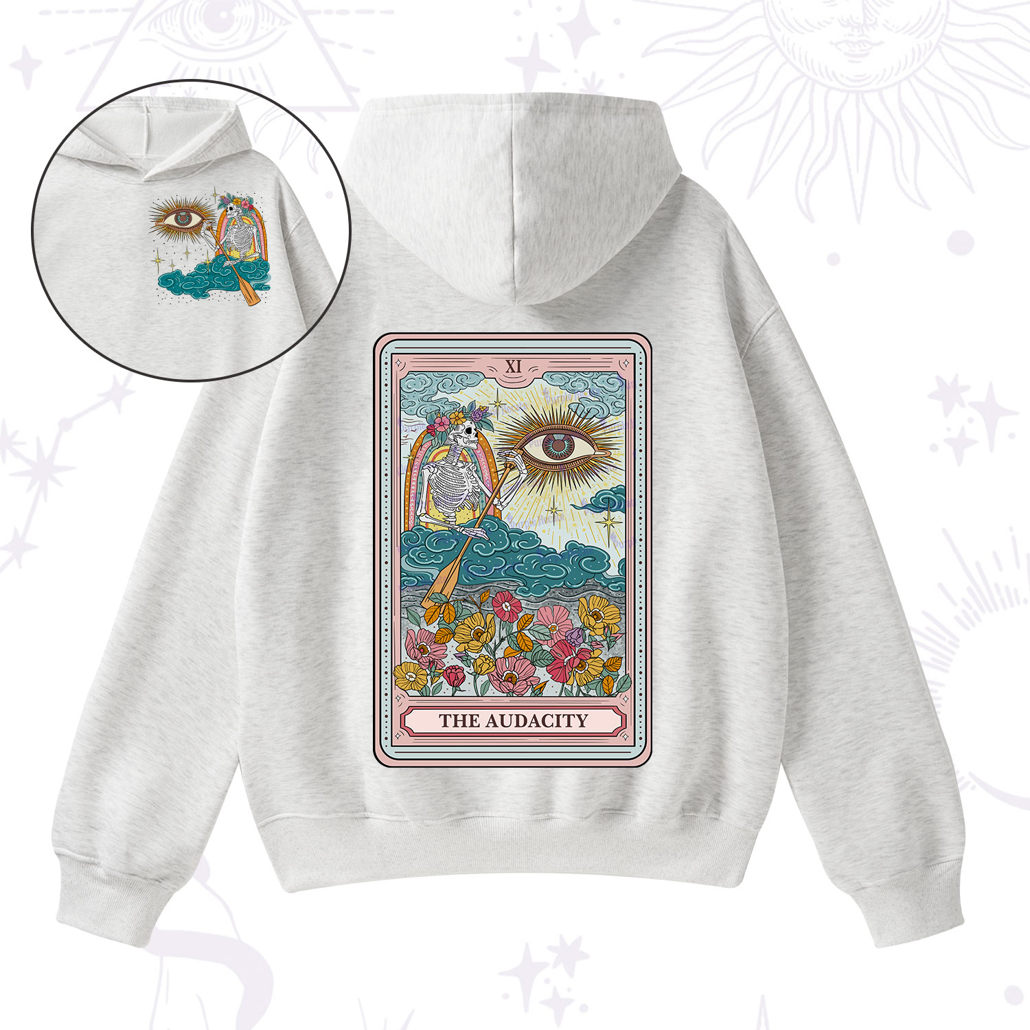 Purplehecate The Audacity Tarot Fleece Hoodie Suit