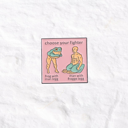 Purplehecate Choose Your Fighter Pin