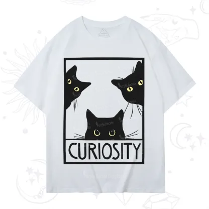 Purplehecate Curiosity Cat T-Shirt