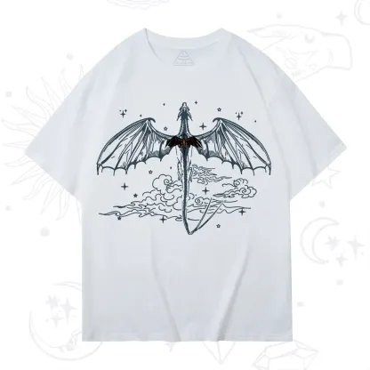 Purplehecate Dragon Rider Celestial Sword T-Shirt