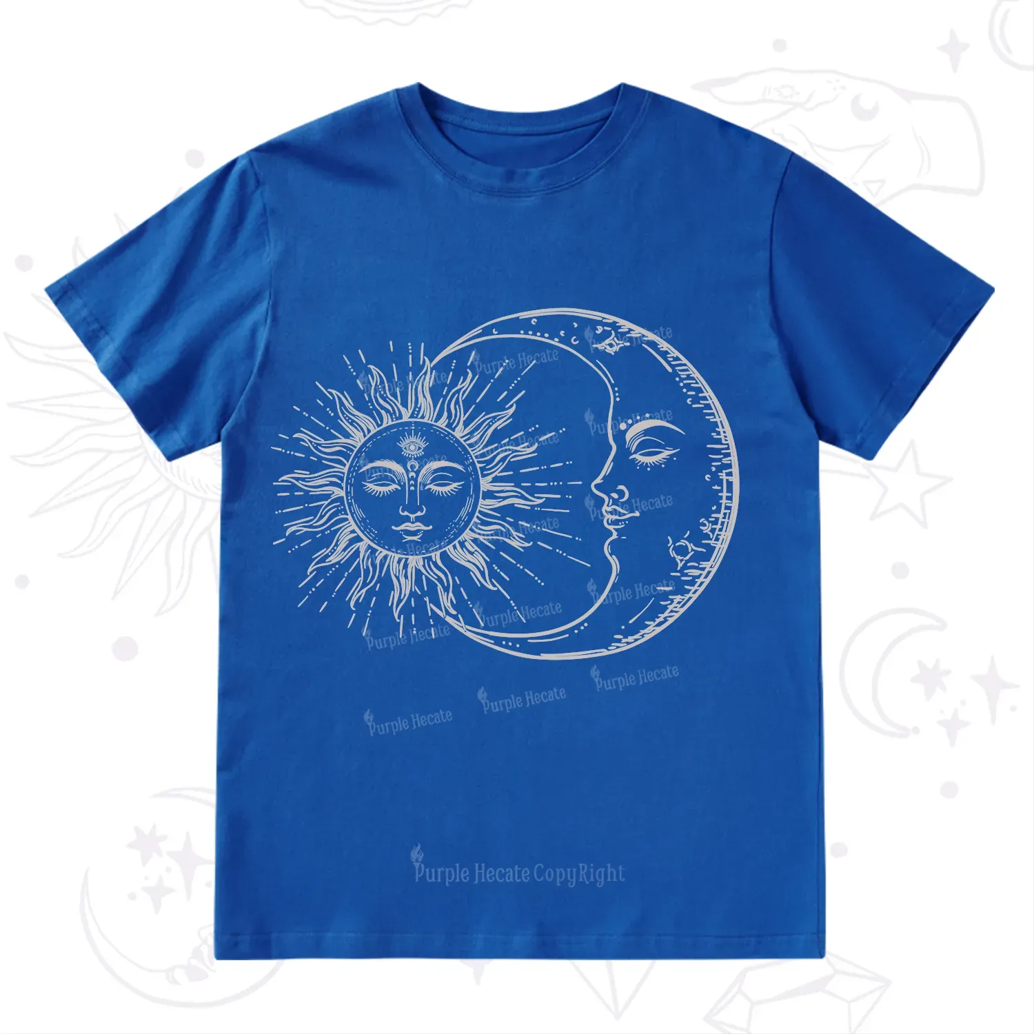 Purplehecate The Moon And The Sun T-Shirt