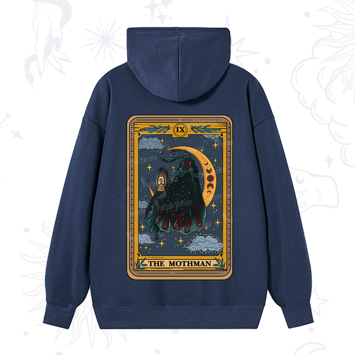 Purplehecate The Mothmen Tarot Hoodie